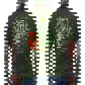 Santa Ho Ho Ho Holmium Chemistry Element 67 Periodic Table Men's T-shirt Back Print - Thegiftio