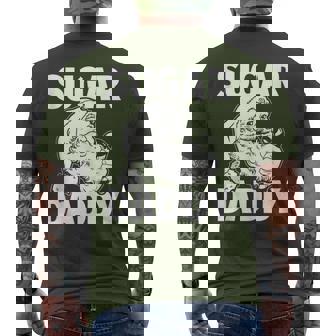 Santa Sugar Daddy Men's T-shirt Back Print - Thegiftio