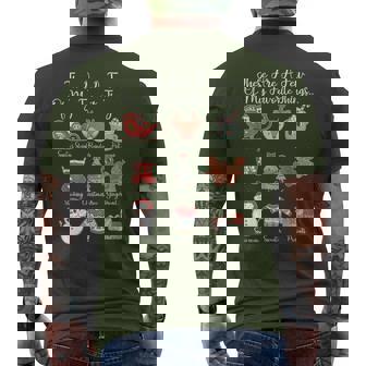 These Are A Few Of My Favorite Things Christmas Nutcracker Men's T-shirt Back Print - Seseable