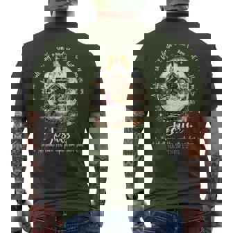 She Shall Bring Forth A Son Jesus Christmas Nativity Scene Men's T-shirt Back Print - Thegiftio