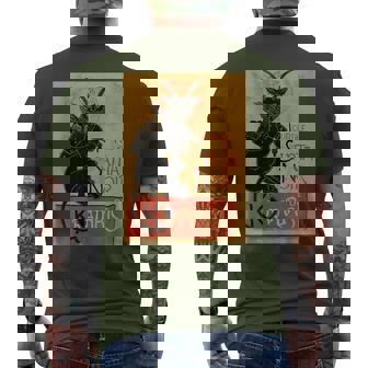 Team Krampus Krampus Christmas Crew Merry Krampus Men's T-shirt Back Print - Monsterry