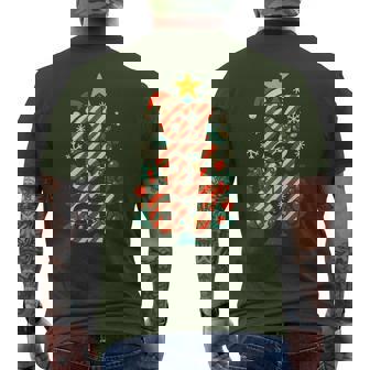 Vintage Holiday Tree Candy Cane 67 Christmas Meme Retro Men's T-shirt Back Print - Thegiftio