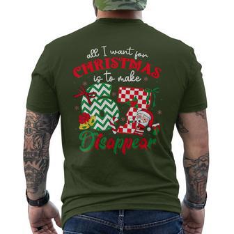 All I Want For Christmas Is To Make 67 Disappear Meme Men's T-shirt Back Print - Thegiftio UK