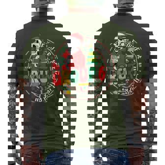 If You're Seeing This You're In Group 7 Skeleton Christmas Men's T-shirt Back Print - Monsterry