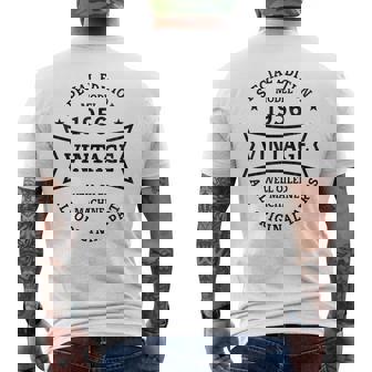 1956年生まれ 古稀 ヴィンテージデザイン 70歳 メンズTシャツ バックプリント - Kawaiitshirt