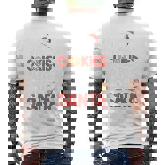 6 7 Cookies Later Still No Santa Six Seven Meme Tri-Blend Men's T-shirt Back Print - Seseable