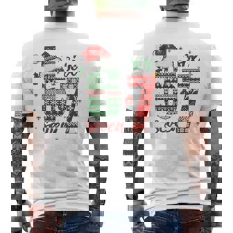 67 Six Seven 6 7 Meme Custome Couple Christmas Matching Men's T-shirt Back Print - Thegiftio