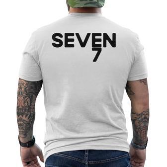 67 Six Seven Italian Brainrot Halloween Matching Costume Men Men's T-shirt Back Print - Thegiftio UK