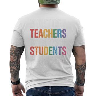 67 Teachers 6 Out Of 7 Meme Overuse By Students Quote Men's T-shirt Back Print - Thegiftio UK