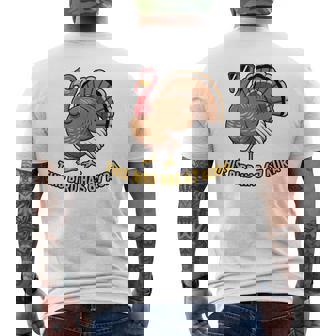 67 Thanksgiving Turkey 6 7 Middle School Thanksgiving Men's T-shirt Back Print | Seseable CA