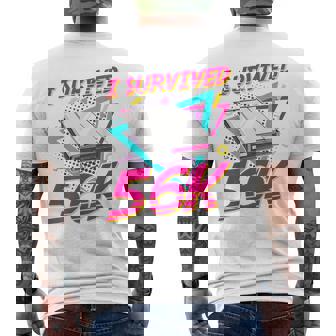 90年代 ノスタルジー レトロ 90年代 ダイヤルアップ インターネット ヴィンテージ メンズTシャツ バックプリント - Kawaiitshirt