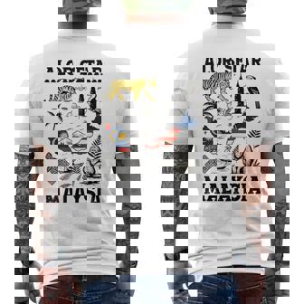 Alor Setar Malaysia City Vacation Souvenir Men's Back Print T-Shirt | Mazezy