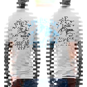 Apres Ski Social Club Iceland Men's Back Print T-Shirt | Mazezy