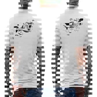 Arte Rupestre De La Edad De Piedra Por Dos Caballos De Pech Merle Manga Larga Camiseta Hombre Estampado Espalda - Regaloses