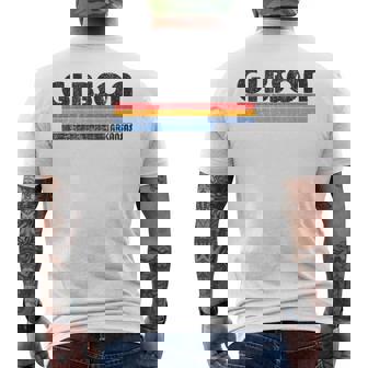 Arの故郷の誇りをこのレトロな70年代80年代でギブソンに見せましょう メンズTシャツ バックプリント - Kawaiitshirt