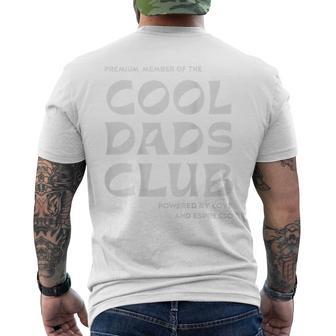 Auf Der Rückseite Mitglied Des Cool Dads Clubatertag T-Shirt mit Rückendruck - Geschenkecke