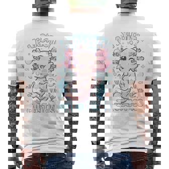 I Axolotl Questions Cute Pun Men's T-shirt Back Print | Seseable UK