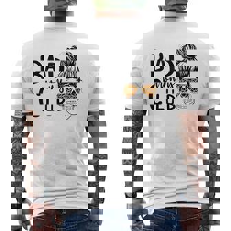 Bad Moms Club Skull Saying Tank Top Men's Back Print T-Shirt | Mazezy