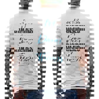 I Am Bangladeshi Doing Bangladeshi Things Bangladesh Lover Men's Back Print T-Shirt | Mazezy