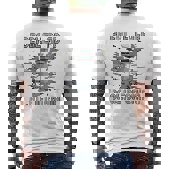 Beale AFB California Air Force Base Airman Veteran Tee Men's Back Print T-Shirt | Mazezy