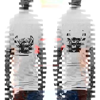 Beard Shirt Viking Dad Joke Premium Men's Back Print T-Shirt | Mazezy