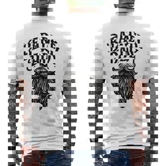 Bearded Daddy For Men With Beards Boyfriend & Husband Men's Back Print T-Shirt | Mazezy