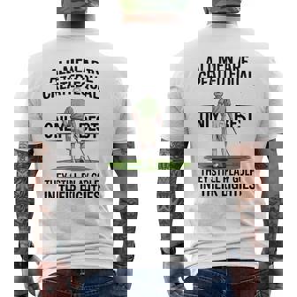 Best Men Play Golf Eighties Golfer Golfing Lover Men's Back Print T-Shirt | Mazezy