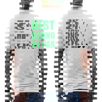 Best Nonno By Par Italian Grandpa Golfer Pun Tank Top Men's Back Print T-Shirt | Mazezy