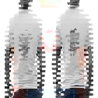 Best White Elephant Ever Christmas Xmas Ugly Sweater Tri-Blend Men's T-shirt Back Print | Seseable CA