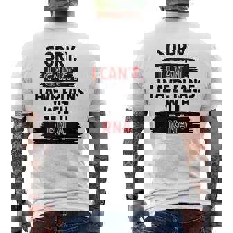 Biology Science Lab Lover RNA Joke Tank Top Men's Back Print T-Shirt | Mazezy