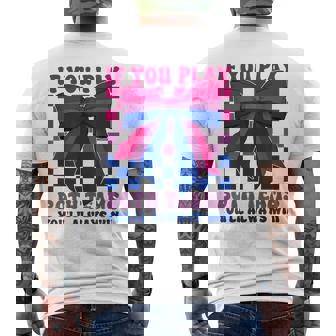 Bisexual Bi Pride Play Both Teams You'Ll Always Win Men's Back Print T-Shirt | Mazezy