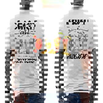 Blame It On The Cruise Package Cruise Cruising Matching Men's T-shirt Back Print - Monsterry