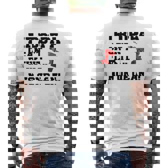 If Boppa Can't Fix It No One Can Grandpa Men's Back Print T-Shirt | Mazezy