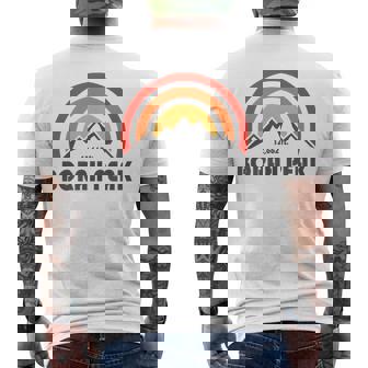 Borah Peak Idaho Tank Top Men's Back Print T-Shirt | Mazezy