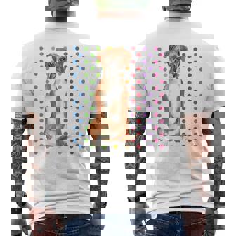 BOXER Dog For Boxer Dog Owners Boxer Dog Breed Boxers Premium Men's Back Print T-Shirt | Mazezy