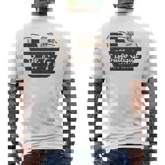 Buffalo Gap National Grassland Nebraska NE Welcome Vacation Men's Back Print T-Shirt | Mazezy