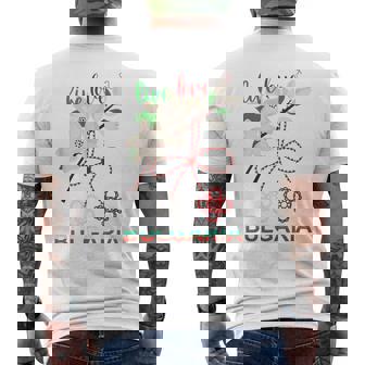 Bulgaria Shirt Bulgarian Flag Bulgarian Roots Bulgaria Men's Back Print T-Shirt | Mazezy