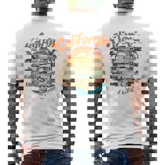 California Summer Vacation Holiday Beach Men's T-shirt Back Print - Thegiftio