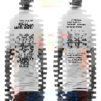 Some Call It Mood Swings I Call It A Surprise Personality Men's Back Print T-Shirt | Mazezy