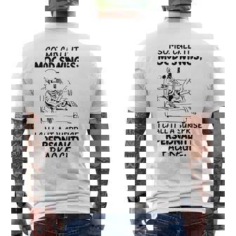 Some Call It Mood Swings I Call It A Surprise Personality Men's T-shirt Back Print - Monsterry