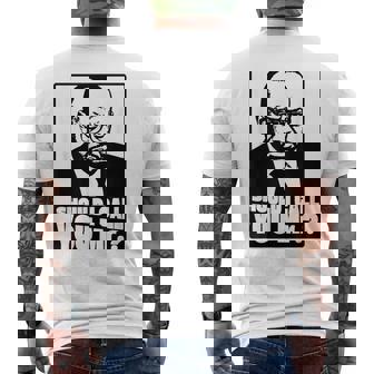 Should I Call You Mr Uganda Meme Men's Back Print T-Shirt | Mazezy