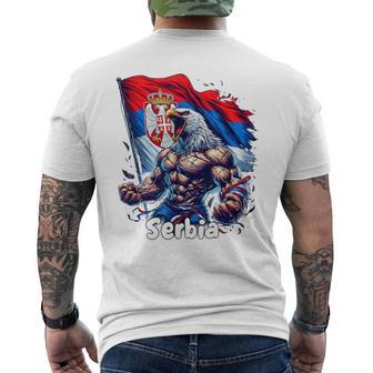 Camisa De Banderaerbia Camisa Deerbia Camisa De Bandera Deerbia Para Hombre Camiseta Hombre Estampado Espalda - Regaloses