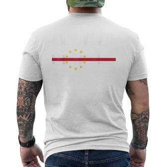 Cape Verde Flag Cape Verdean Flag Cape Verde Men's T-shirt Back Print - Thegiftio UK