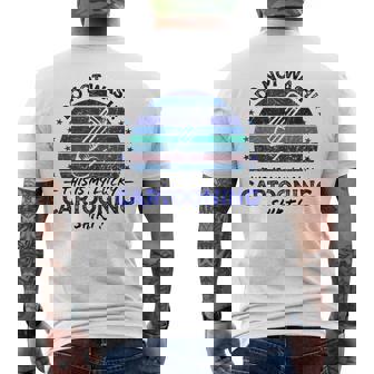 Cartoon Artist Cartoon Drawings Quote Graphic Men's Back Print T-Shirt | Mazezy