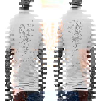 Chemnitz Deutschland Meadow PrintChemnitz Germany Men's Back Print T-Shirt | Mazezy