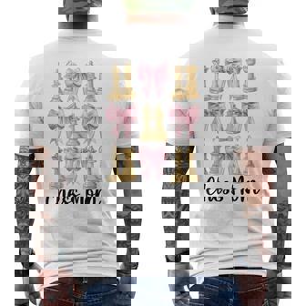 Chess Mom Chess Player Master Mama Mother's Day Coquette Bow Tank Top Men's Back Print T-Shirt | Mazezy