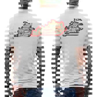 Christmas In The Bluegrass State Kentucky Zip Men's Back Print T-Shirt | Mazezy