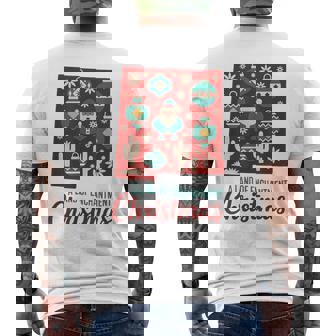 Christmas Family Reunion Trip Dinner New Mexico Men's T-shirt Back Print | Seseable CA