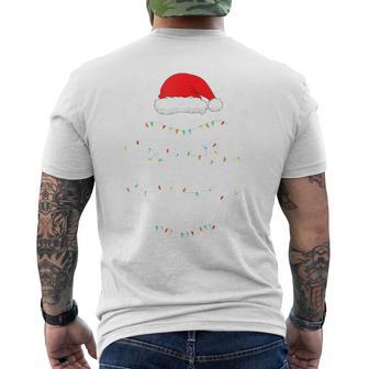 This Is My Christmas Pajama Family Matching Xmas Men's T-shirt Back Print - Thegiftio