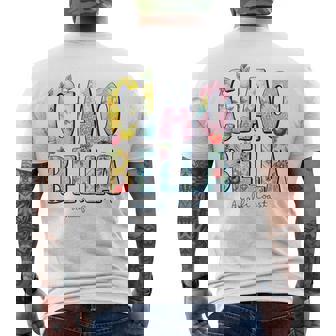 Ciao Bella Italian Amalfi Coast Summer Travel Souvenir Men's T-shirt Back Print | Seseable FR